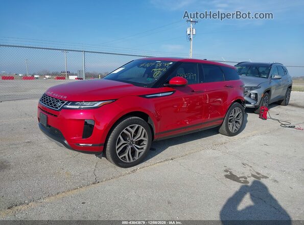SALZJ2FX6LH082609 2020 LAND ROVER RANGE ROVER EVOQUE Красный Передняя левая четверть