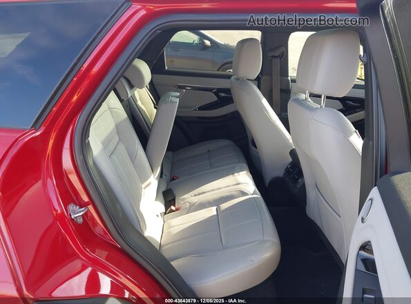SALZJ2FX6LH082609 2020 LAND ROVER RANGE ROVER EVOQUE Красный Вид наклейки с VIN-кодом