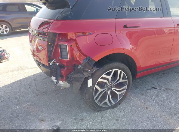 SALZJ2FX6LH082609 2020 LAND ROVER RANGE ROVER EVOQUE Красный Вид спереди