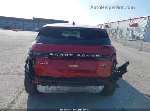 SALZJ2FX6LH082609 2020 LAND ROVER RANGE ROVER EVOQUE Красный 