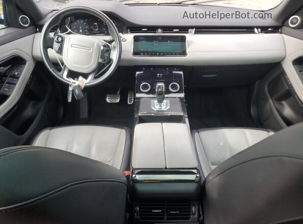 SALZL2FX0LH000870 2020 LAND ROVER RANGE Gray Вид панелі приладів