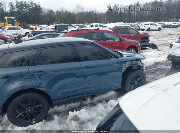 SALZL2FX1RH236498 2024 LAND ROVER RANGE ROVER EVOQUE Blue Панорамний вид салону 360°