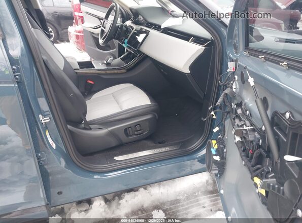 SALZL2FX1RH236498 2024 LAND ROVER RANGE ROVER EVOQUE Blue Вид салону спереду