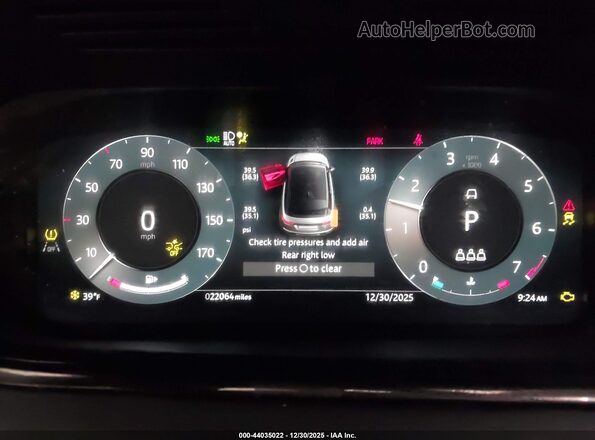 SALZL2FX7RH234562 2024 LAND ROVER RANGE ROVER EVOQUE Blue Vista de los asientos traseros
