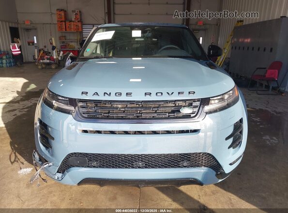 SALZL2FX7RH234562 2024 LAND ROVER RANGE ROVER EVOQUE Blue Vista del cuadro de instrumentos