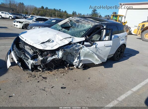 SALZL2FX9PH228758 2023 LAND ROVER RANGE ROVER EVOQUE White Передня ліва чверть