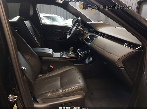 SALZL2GX8LH094592 2020 LAND ROVER RANGE ROVER EVOQUE Black Front interior view