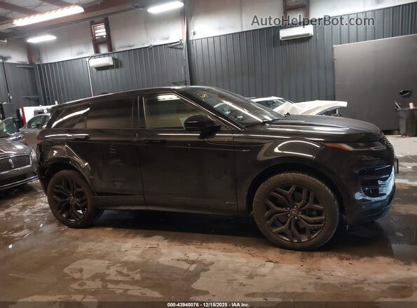 SALZL2GX8LH094592 2020 LAND ROVER RANGE ROVER EVOQUE Black Rear interior view