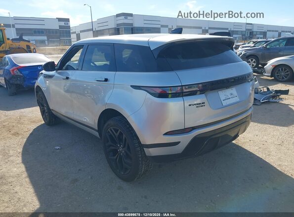 SALZP2FX4LH018146 2020 LAND ROVER RANGE ROVER EVOQUE Silver Հետևի ձախ