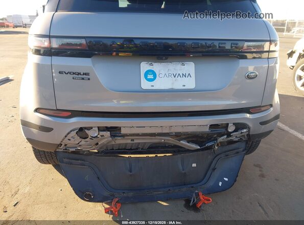 SALZP2FX4LH075737 2020 LAND ROVER RANGE ROVER EVOQUE Silver წინა ხედი