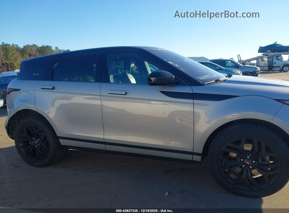 SALZP2FX4LH075737 2020 LAND ROVER RANGE ROVER EVOQUE Silver უკანა სალონის ხედი