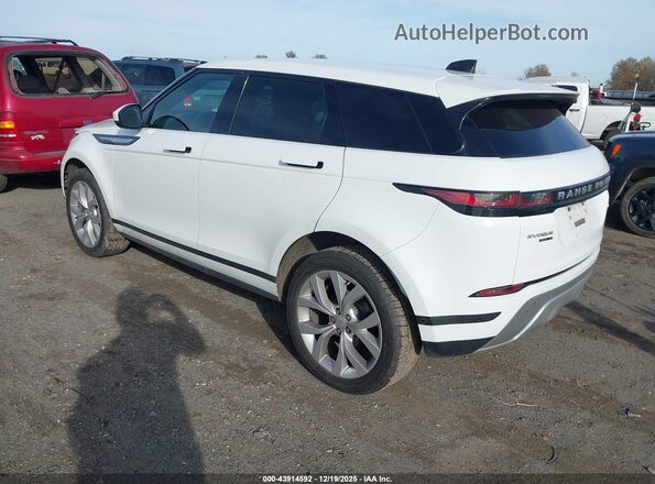 SALZP2FX4LH080338 2020 LAND ROVER RANGE ROVER EVOQUE White Задня ліва чверть