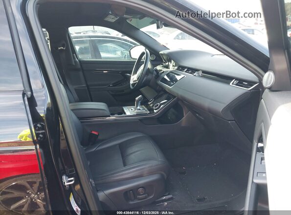 SALZP2FX4PH189923 2023 LAND ROVER RANGE ROVER EVOQUE Черный Вид салона спереди