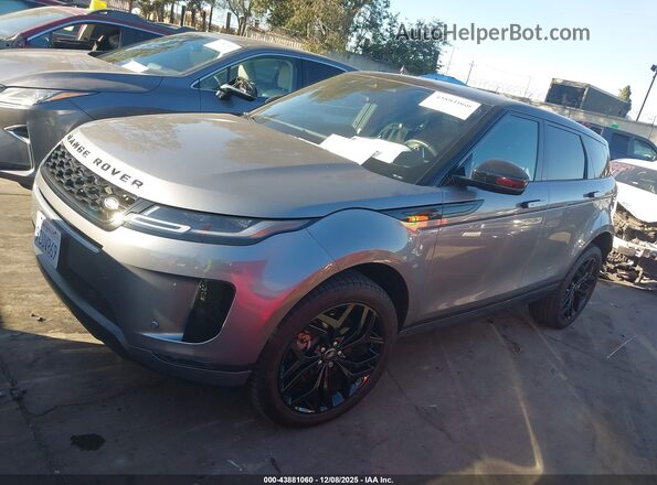 SALZP2FX5PH191406 2023 LAND ROVER RANGE ROVER EVOQUE Gray წინა მარცხენა ხედი სამი მეოთხედიდან