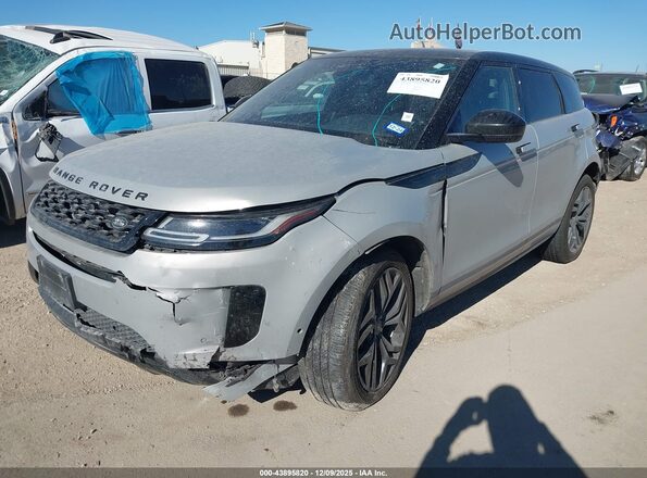 SALZP2FX8LH081024 2020 LAND ROVER RANGE ROVER EVOQUE Серый Передняя левая четверть