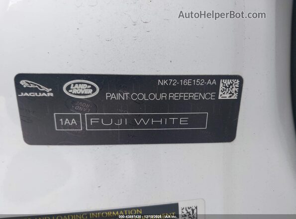 SALZT2FX4PH208238 2023 LAND ROVER RANGE ROVER EVOQUE White Engine compartment view