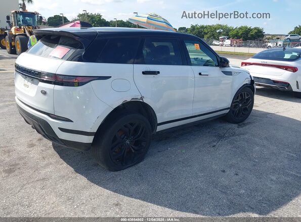 SALZT2FX8PH185787 2023 LAND ROVER RANGE ROVER EVOQUE Белый Задняя правая четверть