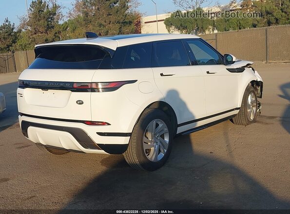 SALZT2GX7LH057873 2020 LAND ROVER RANGE ROVER EVOQUE White Rear right