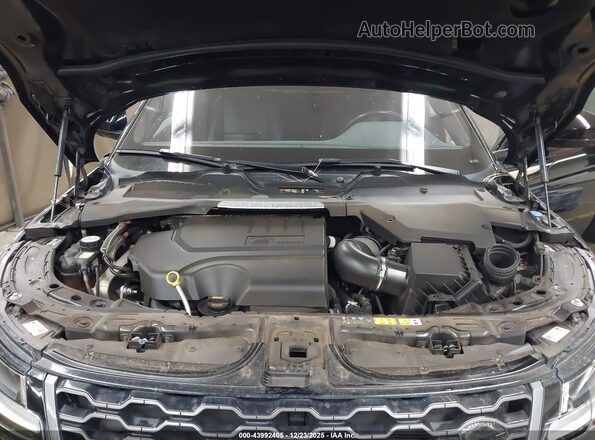 SALZT2GX7LH086340 2020 LAND ROVER RANGE ROVER EVOQUE Black Вид ззаду