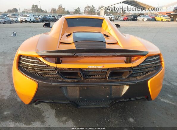 SBM11FAA5GW006189 2016 MCLAREN 650S Оранжевый 
