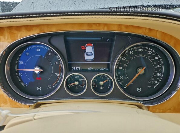 SCBEC9ZA4GC053860 2016 BENTLEY OTHER Brown Widok zestawu wskaźników