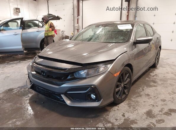 SHHFK7H61MU222056 2021 HONDA CIVIC Gray Передня ліва чверть