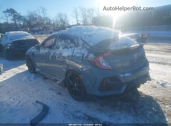 SHHFK8G72LU200940 2020 HONDA CIVIC Gray Հետևի ձախ
