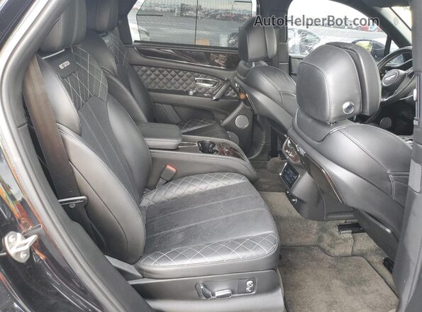 SJAAC2ZV0HC013011 2017 BENTLEY BENTAYGA Угольный Вид задней части салона