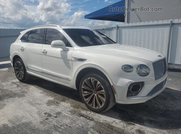 SJAAM2ZV3MC032885 2021 BENTLEY BENTAYGA White Delantero derecho