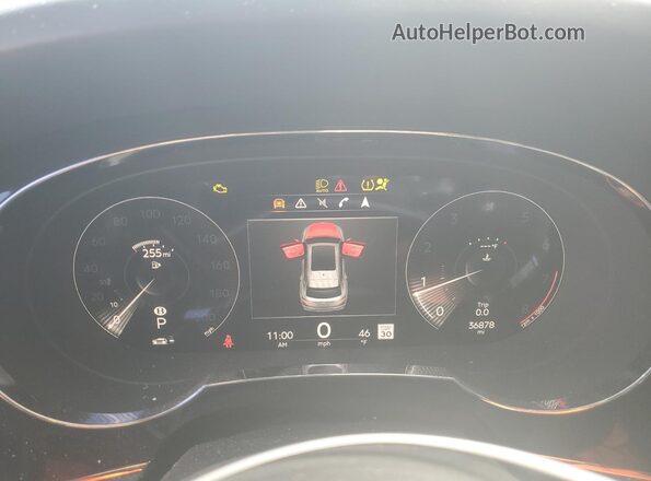 SJAAM2ZV7MC033957 2021 BENTLEY BENTAYGA Черный Вид щитка приборов