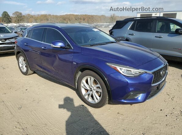 SJKCH5CP4KA008530 2019 INFINITI QX30 Blue Front view
