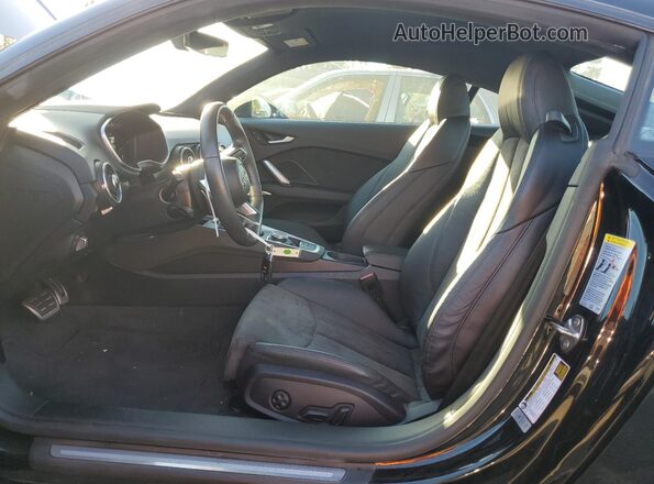 TRUAEAFV9K1005019 2019 AUDI TT Black Front interior view
