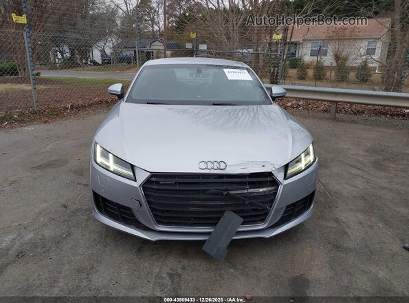 TRUC5AFV7G1018836 2016 AUDI TT Silver Widok zestawu wskaźników