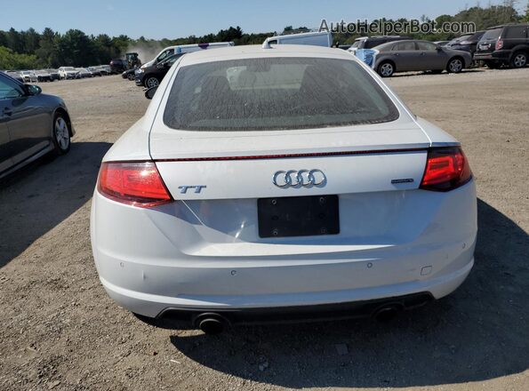 TRUC5AFV9J1007179 2018 AUDI TT White უკანა ხედი