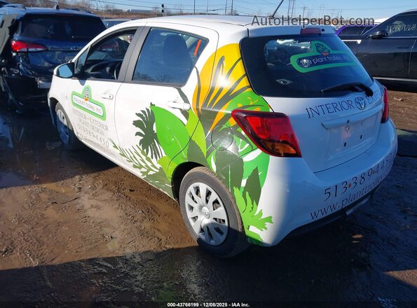 VNKKTUD30HA077895 2017 TOYOTA YARIS White Հետևի ձախ