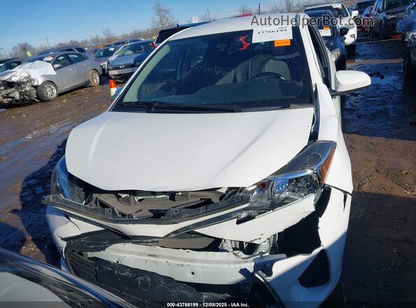 VNKKTUD30HA077895 2017 TOYOTA YARIS White Սարքավորումների վահանակի տեսք
