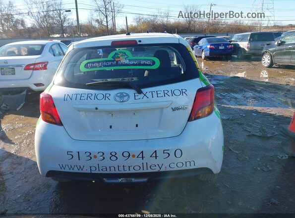 VNKKTUD30HA077895 2017 TOYOTA YARIS White 
