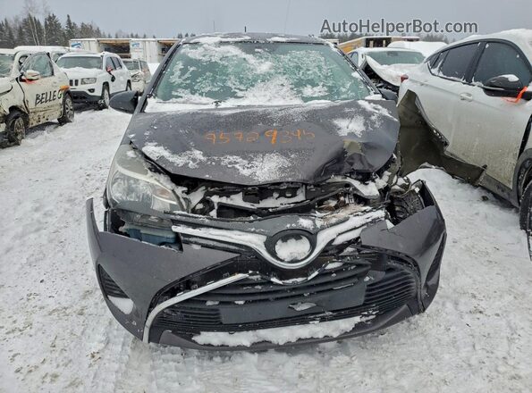 VNKKTUD32GA062121 2016 TOYOTA YARIS Charcoal Вид спереду