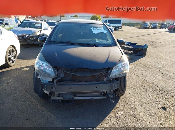 VNKKTUD33HA084095 2017 TOYOTA YARIS Black Rear interior view
