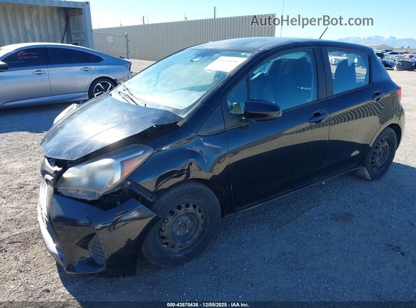 VNKKTUD3XHA081954 2017 TOYOTA YARIS Черный Передняя левая четверть