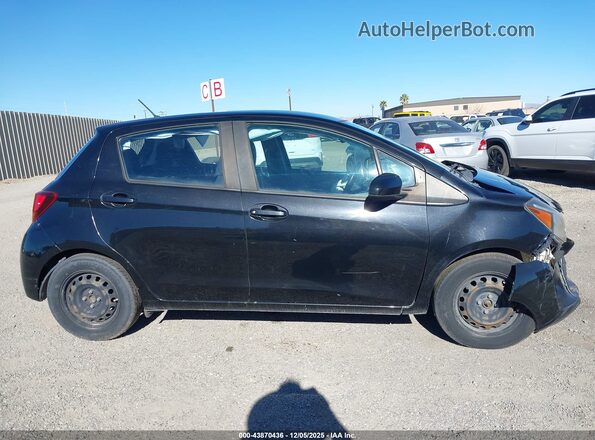 VNKKTUD3XHA081954 2017 TOYOTA YARIS Черный Вид задней части салона