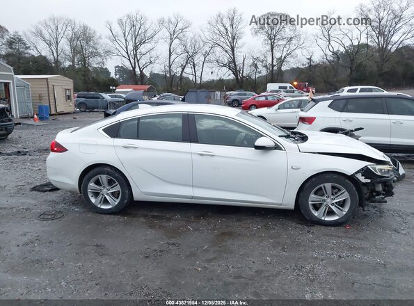 W04GL6SX5K1025468 2019 BUICK REGAL White Widok wnętrza z tyłu
