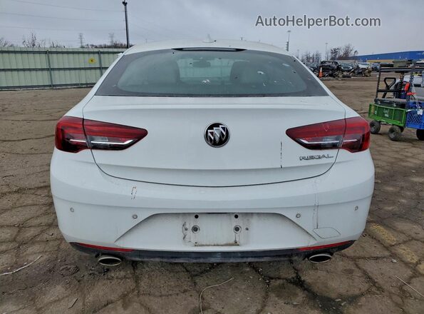 W04GP6SX5K1038810 2019 BUICK REGAL White Вид ззаду