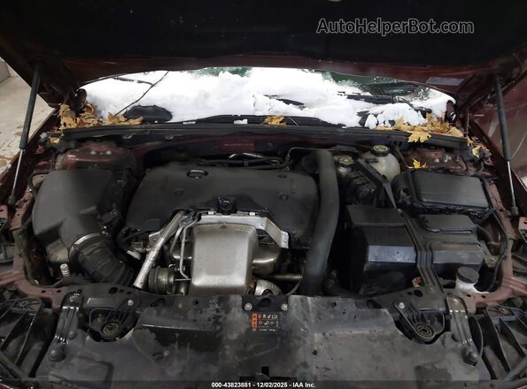 W04GU8SX2K1018910 2019 BUICK REGAL Burgundy Հետևի տեսք