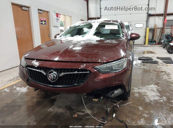 W04GU8SX2K1018910 2019 BUICK REGAL Burgundy Առջևի վահանակի տեսք