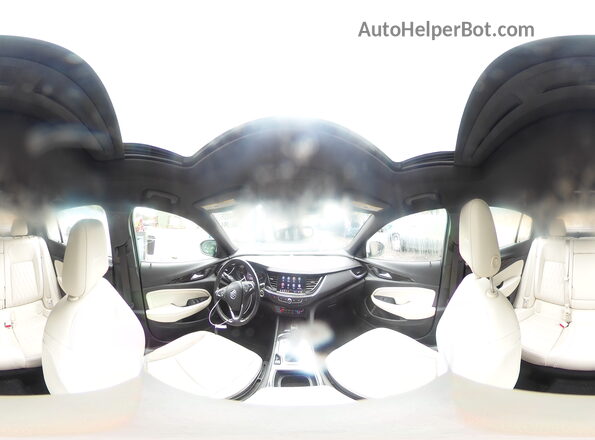 W04GW6SX3K1037268 2019 BUICK REGAL White VIN კოდის სტიკერის ხედი