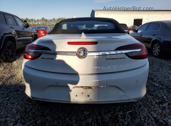 W04WH3N58JG037812 2018 BUICK CASCADA White Вид ззаду