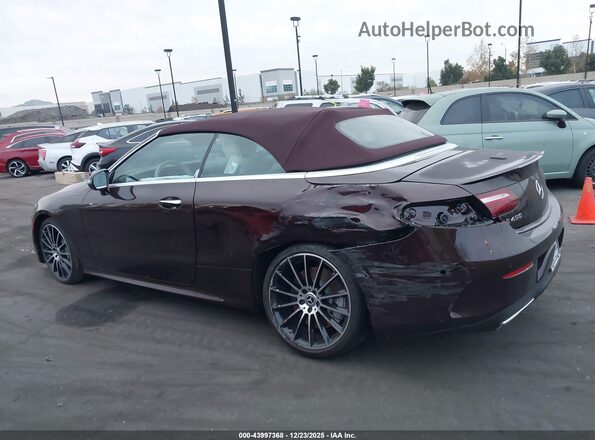 W1K1K5JB3PF207751 2023 MERCEDES-BENZ E-CLASS Burgundy Սալոնի 360 աստիճան տեսք