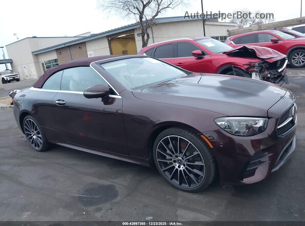 W1K1K5JB3PF207751 2023 MERCEDES-BENZ E-CLASS Burgundy Սալոնի հետևի տեսք