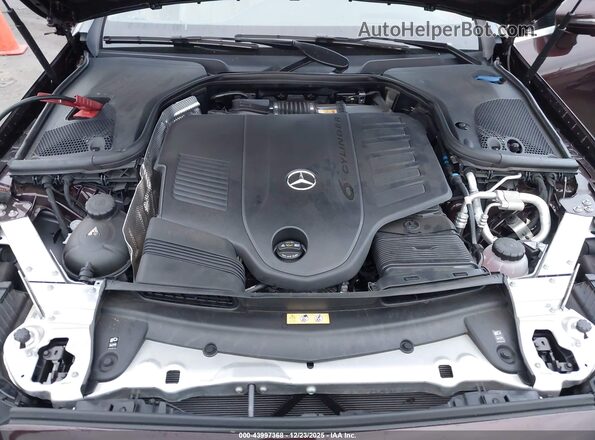 W1K1K5JB3PF207751 2023 MERCEDES-BENZ E-CLASS Burgundy Հետևի տեսք